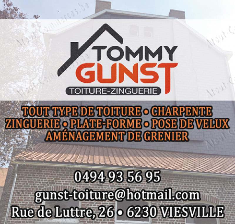 Toiture Tommy Gunst Sprl