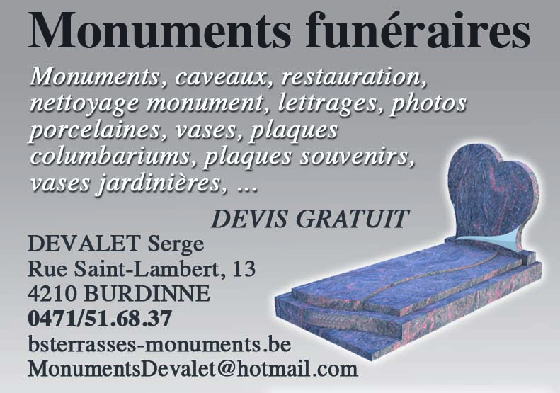 Monuments Funéraires Devalet