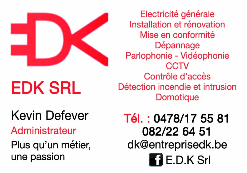 EDK Electricité SRL
