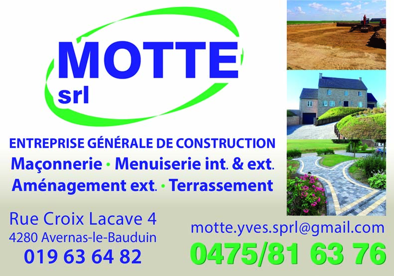 Entreprise Motte Yves SRL