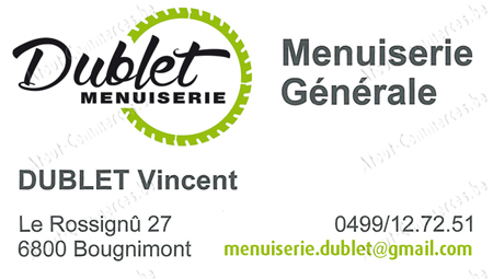 Menuiserie Dublet Vincent