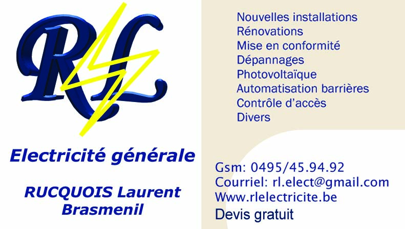 RL Electricité - Rucquois Laurent