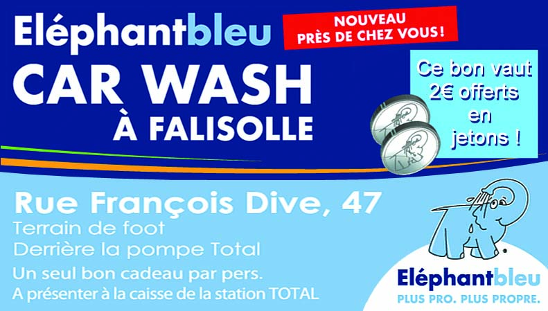 Car Wash Eléphant Bleu Falisolle