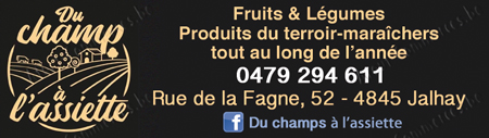 Du champs à l'assiette