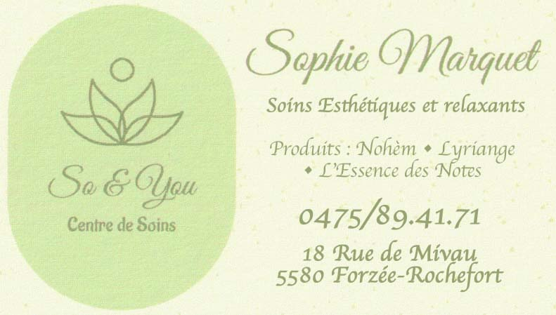 Centre de soins So & You
