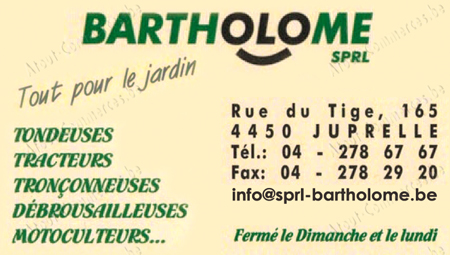 Bartholomé Sprl