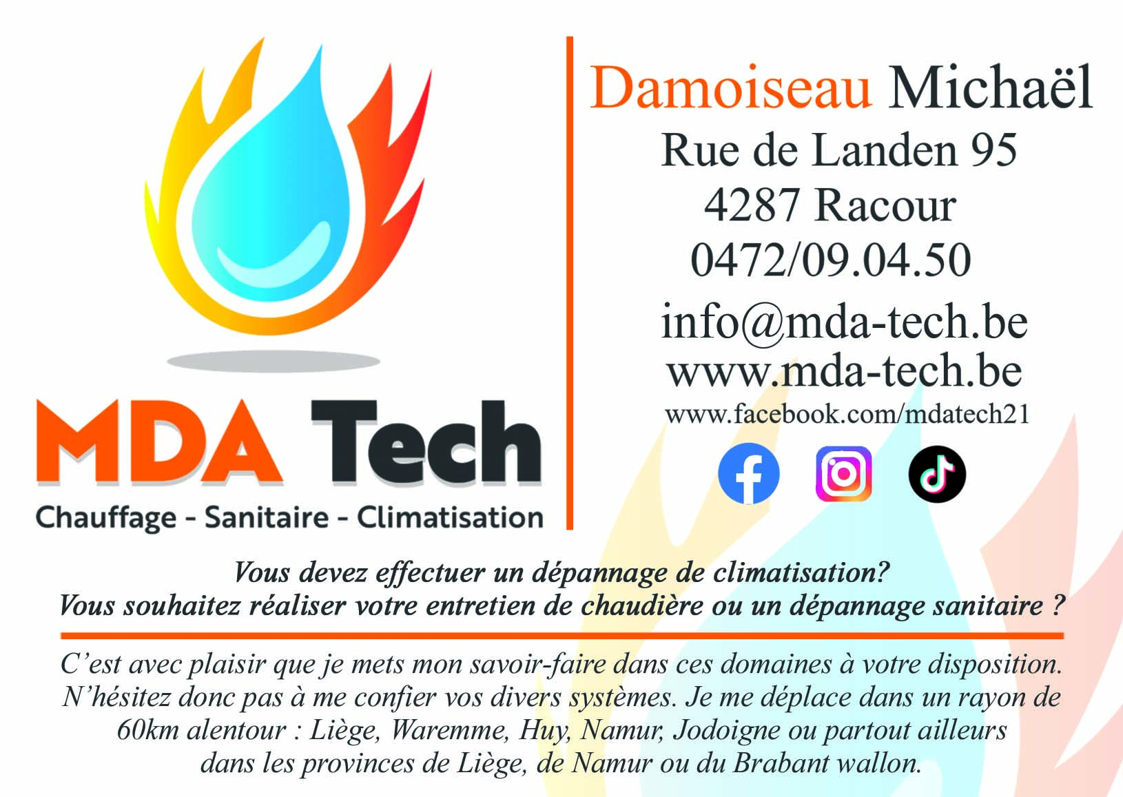 MDA Tech Chauffage