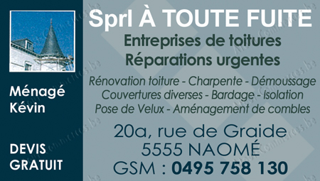 À Toute Fuite Sprl