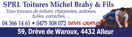 Toiture Michel Brahy & Fils Sprl