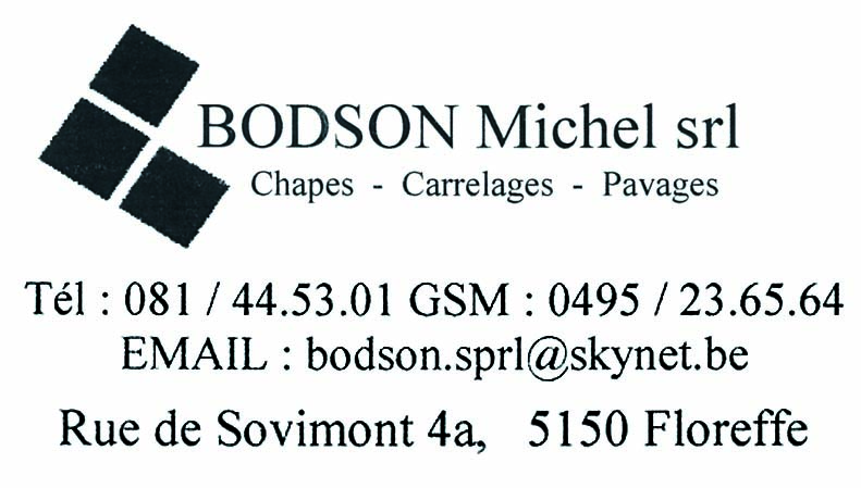 Entreprise Bodson Michel Srl