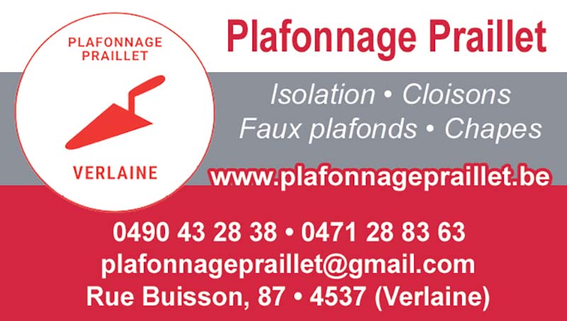 Plafonnage Praillet Frères Srl