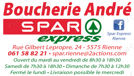 Spar Express Rienne - Boucherie André