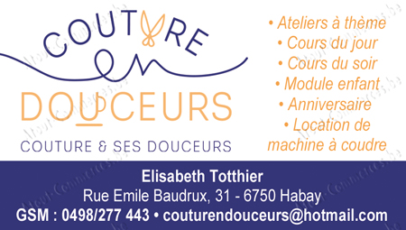 Couture en douceurs