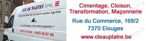 Clé au Platre Sprl