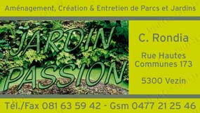 Jardin Passion Sprl