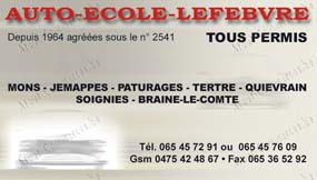 Quint Sprl (Auto Ecoles Lefebvre)