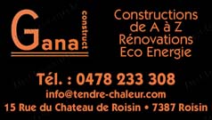 Tendre Chaleur Gana Construct Sprl